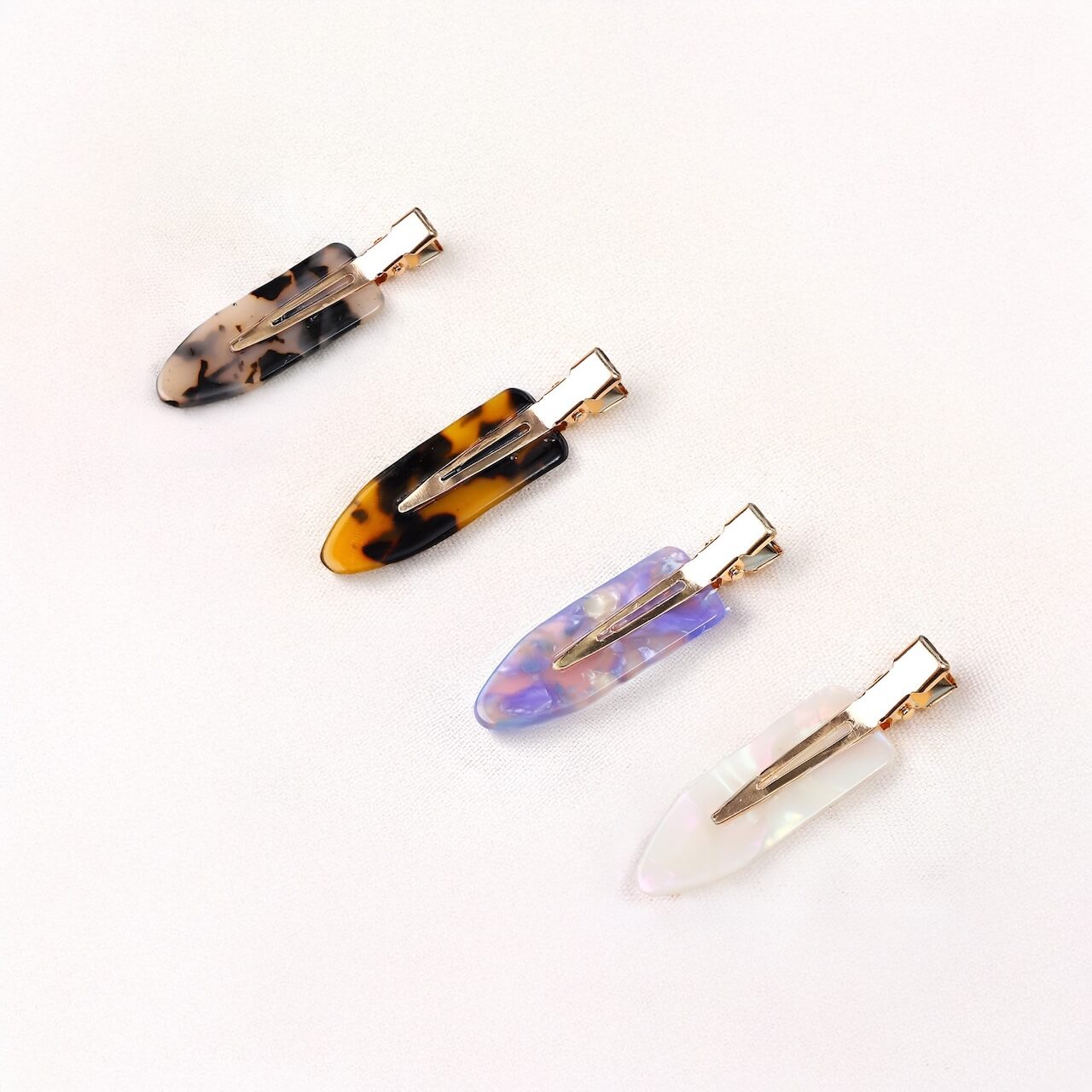 4 Pinces à Maquillage - ALTHÉA CLIPS