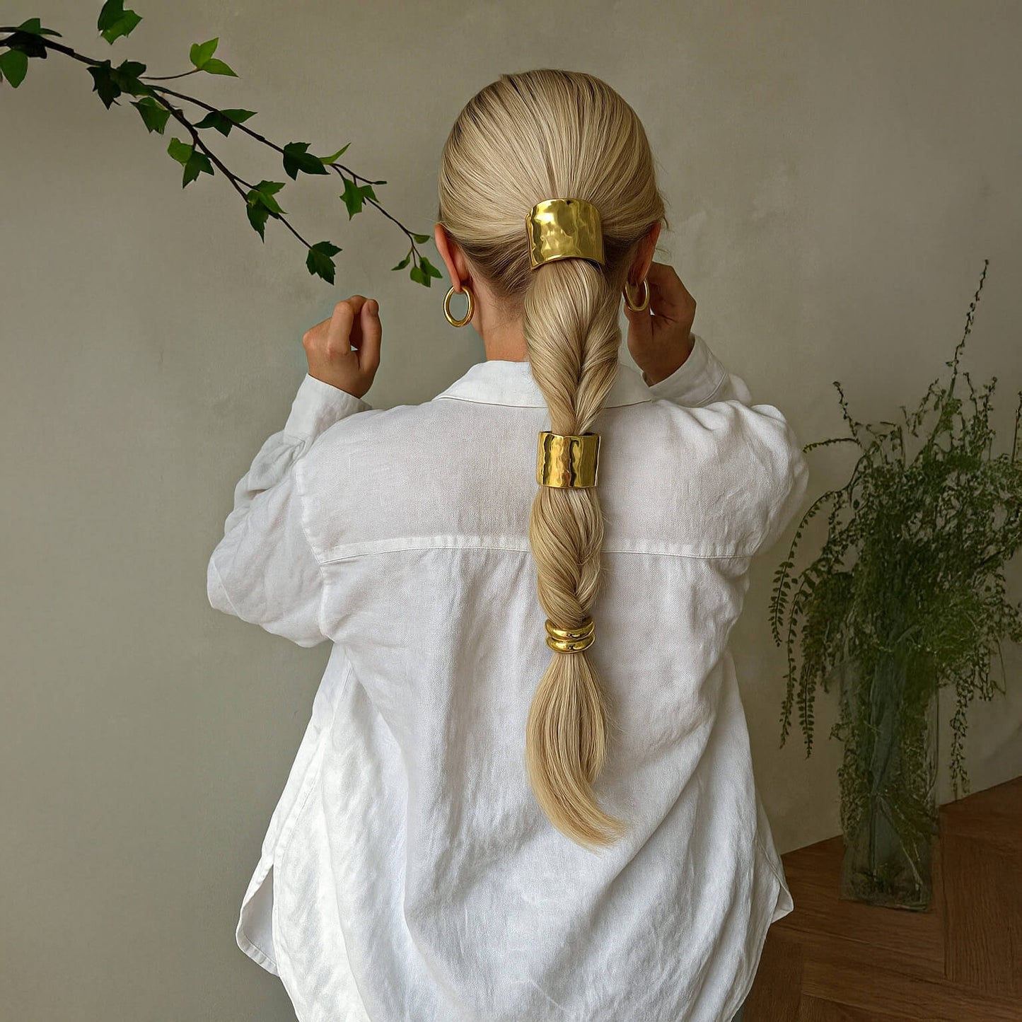 Le bijou de cheveux - NAÏADE