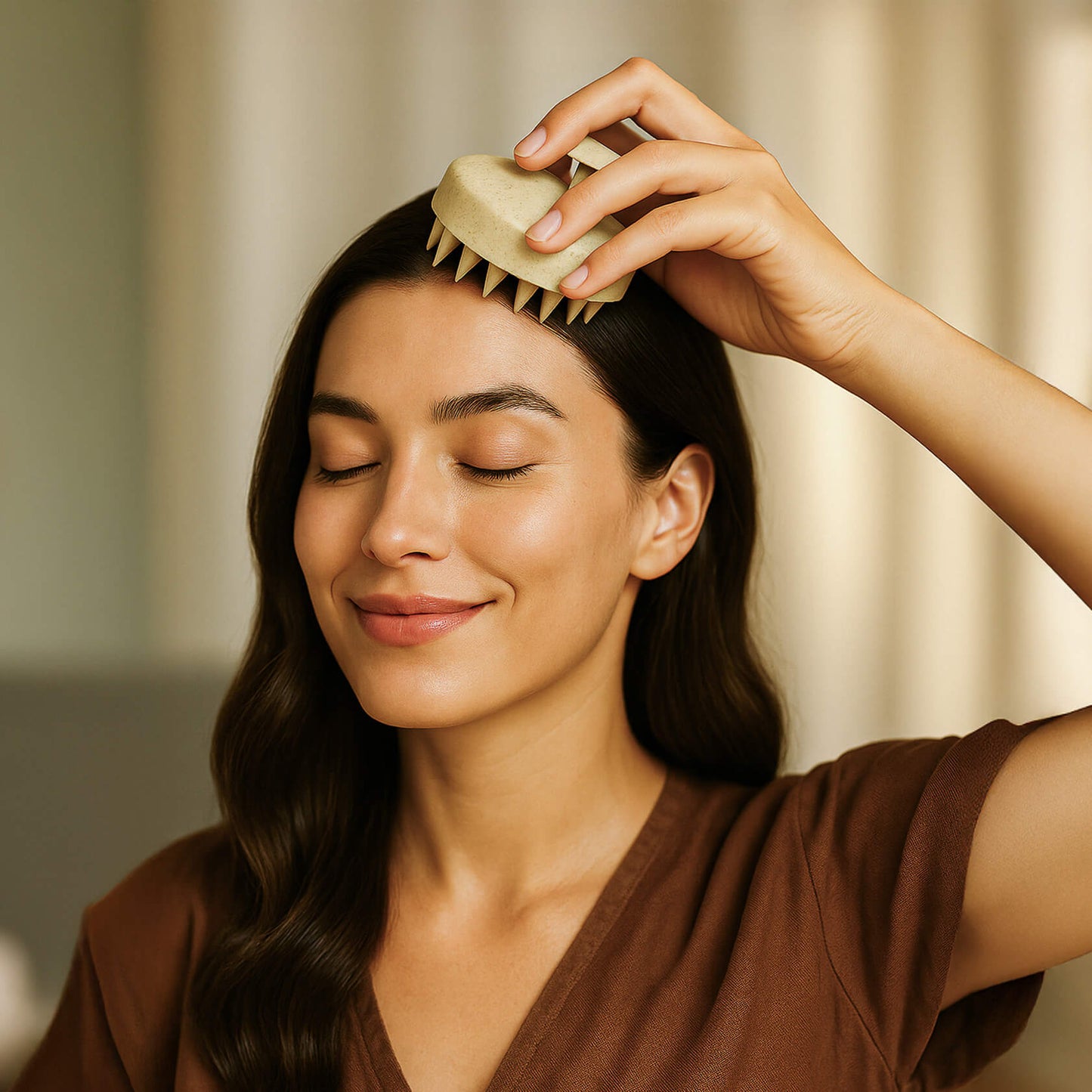 La Brosse Massante en silicone - GAÏA TOUCH